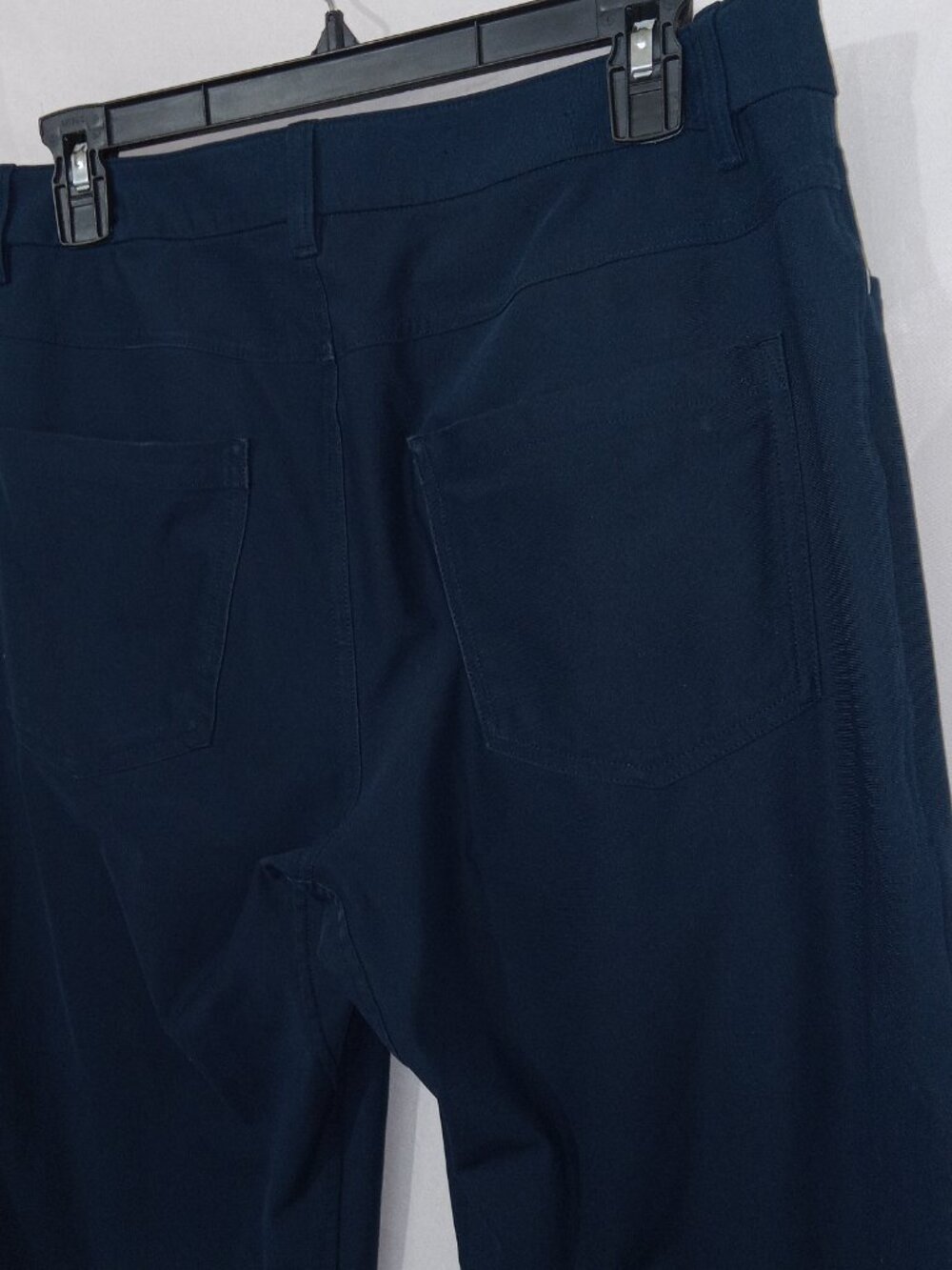 Lululemon ABC Classic-Fit 5 Pocket Pant 32 Warpstreme 32×31.5 Navy EUC - Picture 7 of 16